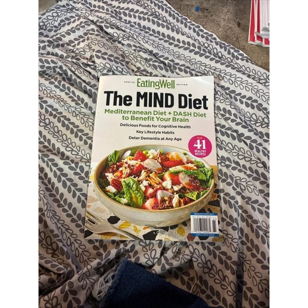 The MIND Diet: EatingWell Magazine 2026 ~ Benefit Your Brain ~ 41 Recipes